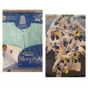 🛁🛏️ Halo SleepSack wearable blanket PLUS bathrobe!🛁🛏️